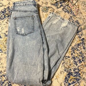 RSQ ripped flared/baggy jeans